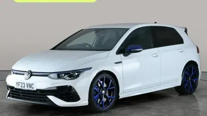 Used VW Golf VIII R 333 HP (244 kW) 2023 White Hatchback