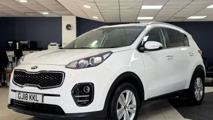 Used Kia Sportage 177 HP (130 kW) 2018 White SUV