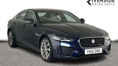 Portofino blue Used 2021 Jaguar XE R-Dynamic Sedan | £19,990 (Fair price)