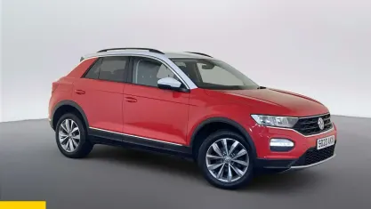 Usado VW T-Roc Design 116 CV (85 kW) 2020 Rojo SUV