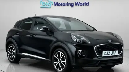 Used Ford Puma Titanium 125 HP (91 kW) 2021 Black SUV