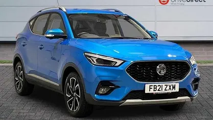 Used MG ZS Exclusive 106 HP (77 kW) 2020 Blue SUV