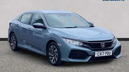 Used Honda Civic SE 129 HP (94 kW) 2017 Grey Hatchback