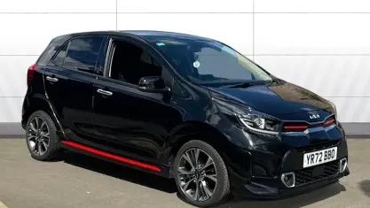 Used Kia Picanto GT-Line S 101 HP (74 kW) 2022 Black Hatchback