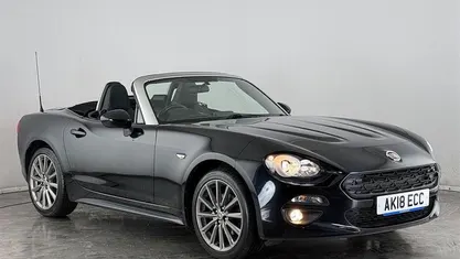 Black Used 2017 Fiat 124 Spider Lusso Cabriolet | £11,250 (Fair price)