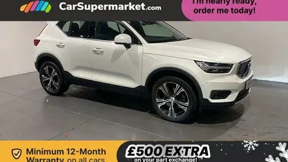 White Used 2020 Volvo XC40 Inscription SUV | £22,197 (Good price)