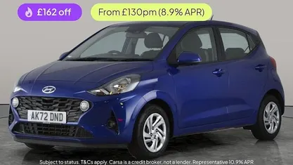 Blue Used 2022 Hyundai i10 SE Hatchback | £9,846 (Fair price)
