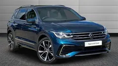 Blue Used 2023 VW Tiguan R-line SUV | £26,550 (Fair price)
