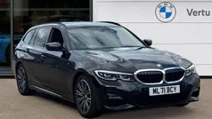 Black Used 2021 BMW 320 M Sport Estate | £25,684 (Fair price)