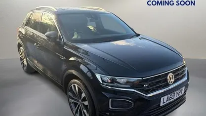 Black Used 2020 VW T-Roc R-line SUV | £17,650 (Fair price)