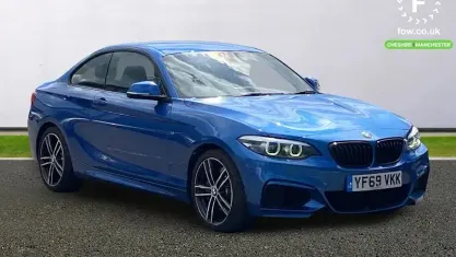 Usado BMW 218 Performance 136 HP (100 kW) 2020 Azul Coupé