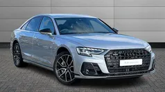 Silver Used 2023 Audi A8 Black Edition Sedan | £56,991 (Fair price)