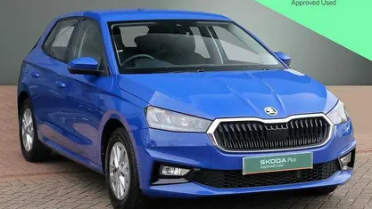 Used Skoda Fabia Comfort 95 HP (69 kW) 2024 Energy blue Hatchback