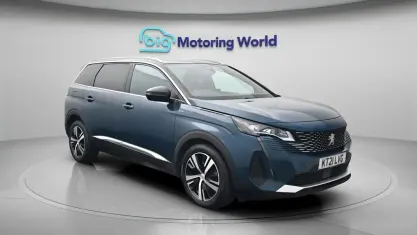 Used Peugeot 5008 GT 131 HP (96 kW) 2021 Blue SUV