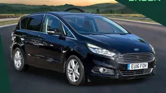 Black Used 2016 Ford S-MAX Titanium MPV | £13,650 (Fair price)