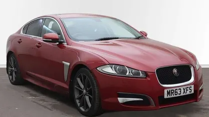 Red Used 2013 Jaguar XF Sedan | £8,500 (Fair price)