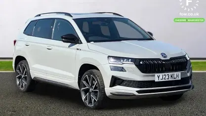 Used Skoda Karoq SportLine 150 HP (110 kW) 2023 Grey SUV