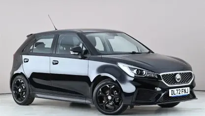 Second-hand MG MG3 Excite 106 CP (77 kW) 2023 Negru Hatchback