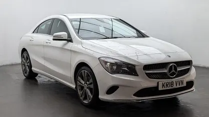 White Used 2017 Mercedes CLA180 Sedan | £15,250 (Fair price)