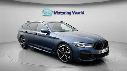 Used BMW 520 M Sport 190 HP (139 kW) 2022 Blue Estate