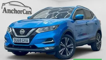 Used Nissan Qashqai 360º 116 HP (85 kW) 2018 Blue SUV