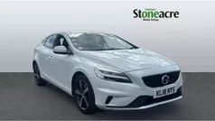 White Used 2018 Volvo V40 R-Design Estate | £13,495 (Fair price)