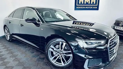Black Used 2022 Audi A6 S-Line Sedan | £19,500 (Good price)