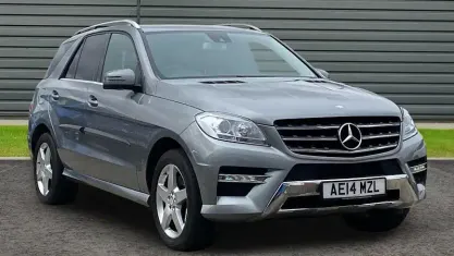 Used Mercedes ML350 AMG 258 HP (189 kW) 2014 Silver SUV