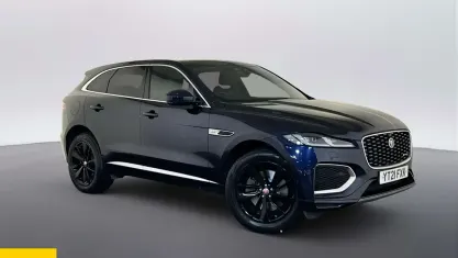 Used Jaguar F-Pace R-Dynamic 404 HP (297 kW) 2021 Blue SUV