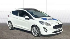 White Used 2018 Ford Fiesta Titanium Hatchback | £7,835 (Fair price)