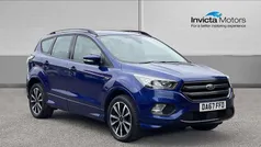 Blue Used 2018 Ford Kuga ST-Line SUV | £11,800 (Fair price)