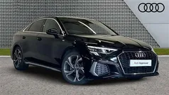 Black Used 2021 Audi A3 S-Line Sedan | £19,495 (Fair price)
