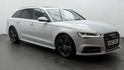 White Used 2017 Audi A6 S-Line Estate | £16,550 (Fair price)