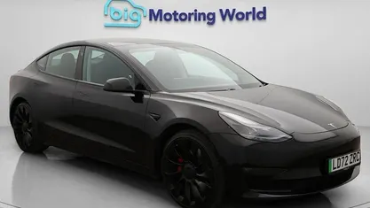 Used Tesla Model 3 Performance 461 kW (627 HP) 2022 Black Sedan