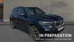 Blue Used 2021 BMW X5 M Sport SUV | £41,834 (Fair price)