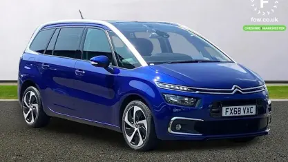 Used Citroën C4 SpaceTourer Flair 163 HP (119 kW) 2018 Blue MPV