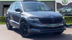 Graphite grey metallic Used 2022 Skoda Karoq SportLine SUV | £25,399 (Fair price)