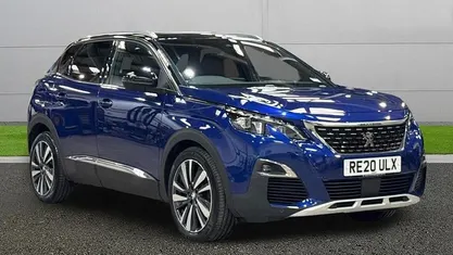 Used Peugeot 3008 Premium 131 HP (96 kW) 2020 Blue SUV