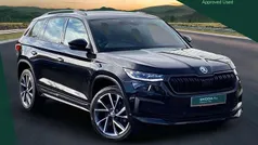 Black magic pearl effect Used 2022 Skoda Kodiaq SportLine SUV | £29,376 (Fair price)