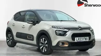 Used Citroën C3 PureTech 110 HP (80 kW) 2023 Beige Hatchback