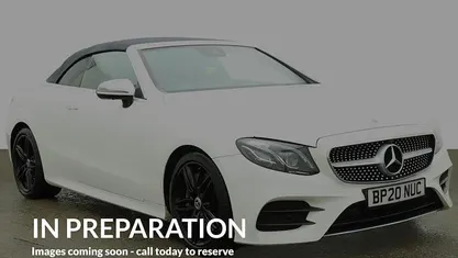 White Used 2020 Mercedes E300 AMG Line Premium Cabriolet | £22,420 (Good price)
