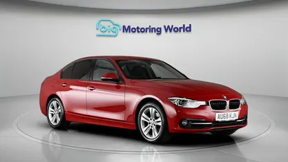 Used BMW 318 Sport Line 136 HP (100 kW) 2018 Red Sedan