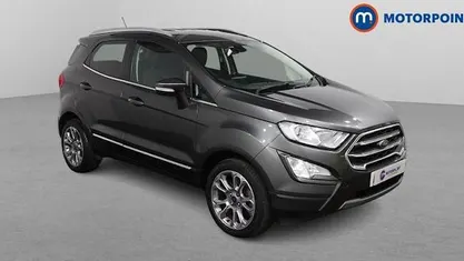 Usado Ford Ecosport Titanium 125 HP (91 kW) 2018 Cinzento SUV
