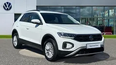 Pure white Used 2022 VW T-Roc Life SUV | £18,172 (Fair price)