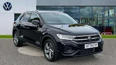 Black New 2025 VW T-Roc R-line SUV | £29,813 (Fair price)