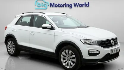 Used VW T-Roc SE 116 HP (85 kW) 2020 White SUV
