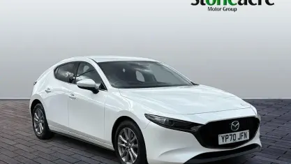 Used Mazda 3 Inclusive 180 HP (132 kW) 2019 White Hatchback