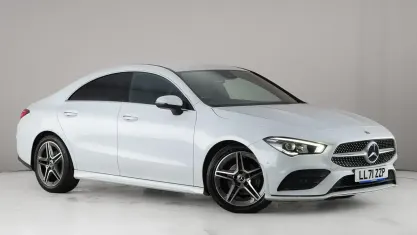 Used Mercedes CLA180 AMG Line Premium 136 HP (100 kW) 2022 White Sedan