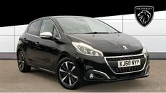 Black Used 2019 Peugeot 208 Hatchback | £8,169 (Fair price)