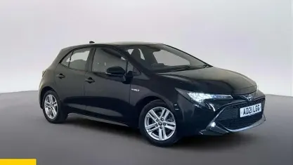 Gebraucht Toyota Corolla 122 PS (89 kW) 2021 Schwarz Kleinwagen